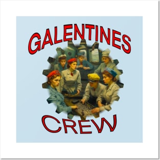 Galentines crew, radar plotting Posters and Art